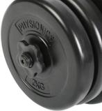 Halterset 2x20 kg 40 kg dumbells halters halterset GRTS BZRG, Sport en Fitness, Nieuw, Halterset, Rug, Verzenden