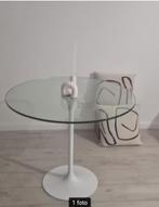 Tulip eettafel special edison, Huis en Inrichting, Tafels | Eettafels, Ophalen, Nieuw, 50 tot 100 cm, Glas
