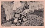Nederlands Indië Java - Sierkunstenaar (oudje), Verzamelen, Ansichtkaarten | Buitenland, Verzenden, Voor 1920, Gelopen, Buiten Europa