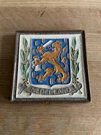 Prachtige antieke Delft cloisonne wapentegel Porceleyne fles, Ophalen of Verzenden