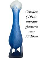 Cenedese(1946)
art deco
murano glaswerk vaas :maat 72x18cm, Antiek en Kunst, Ophalen