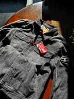 Spijkerjas van Diesel met metalen logo, Kleding | Heren, Jassen | Zomer, Diesel, Zwart, Maat 56/58 (XL), Ophalen of Verzenden