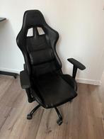 Deltaco gaming chair, Zo goed als nieuw, Zwart, Gaming bureaustoel, Ophalen