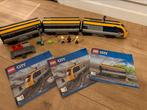 Lego 60197 trein excl powered up met minifigs, Ophalen of Verzenden, Zo goed als nieuw