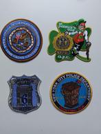 Politie emblemen/patches NYPD, Embleem of Badge, Amerika, Overige soorten, Ophalen