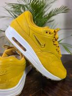 Nike Air Max 1 Jewel Mineral Yellow maat 38,5, Geel, Nike, Ophalen of Verzenden, Nike