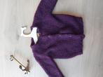 Paars aubergine vest maat 62, Ophalen of Verzenden, Gebruikt, Jongetje of Meisje