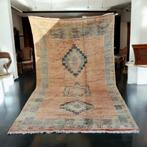 Zacht Marokkaans vloerkleed 200x405 cm Beige, Berber tapijt, Verzenden, Beige, 200 cm of meer, Zo goed als nieuw