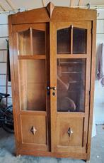 Vitrinekast boekenkast Art Deco - jaren dertig - 90 x 1.74, Ophalen, Gebruikt, 50 tot 100 cm, 150 tot 200 cm
