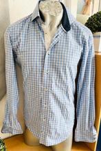 Cavallaro Napoli blauw overhemd maat 37