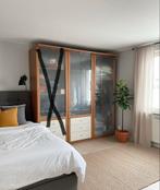 2 Stijlvolle Kledingkast met Glazen Deuren Veel Opbergruimte, Ophalen, 100 tot 150 cm, 200 cm of meer, Zo goed als nieuw