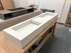 Corian solid surface wastafel 1.60 mtr, Ophalen, 150 tot 200 cm, Nieuw, Minder dan 100 cm