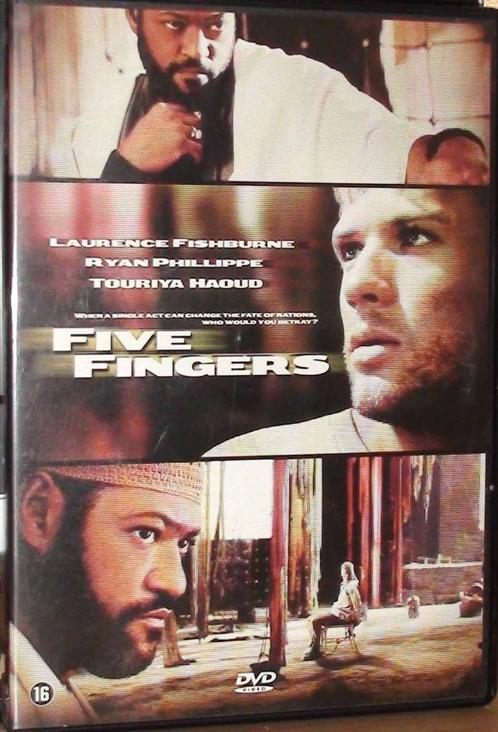 dvd five fingers, Cd's en Dvd's, Dvd's | Thrillers en Misdaad, Alle leeftijden, Ophalen of Verzenden