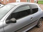 Zijwindschermen donker pasvorm tbv peugeot oa 107 206 boxer, Auto diversen, Auto-accessoires, Ophalen of Verzenden, Nieuw