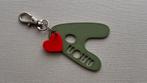 ️Letter A Sleutelhanger + Hartje Olijf Groen PERSONALISEER, Ophalen of Verzenden, Nieuw, Overige typen