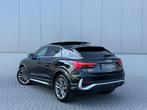 Audi Q3 Sportback 45 TFSI e S-Line Pano Keyless BTW, Auto's, Gebruikt, Zwart, Met garantie (alle), Zwart
