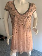 Twinset jurkje met kralen. L, Twinset, ., Beige, Maat 42/44 (L)