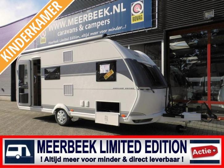 Hobby Excellent Edition 490 KMF 3894,= KORTING +MOVER+THULE, Caravans en Kamperen, Caravans, tot en met 6, 1000 - 1250 kg, Overige