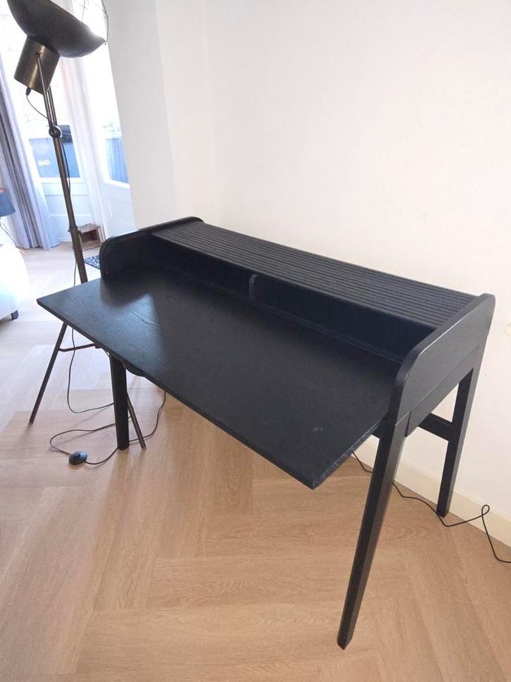 Zuiver Barbier bureau - Zwart, Huis en Inrichting, Bureaus, Ophalen