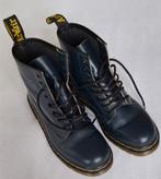 Blauwe leren dr. Martens boots, maat 39., Kleding | Dames, Schoenen, Overige typen, Blauw, Zo goed als nieuw, Ophalen