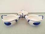 Delfts Blauw - 3 Kippen schaaltjes, Antiek en Kunst, Antiek | Keramiek en Aardewerk, Ophalen of Verzenden