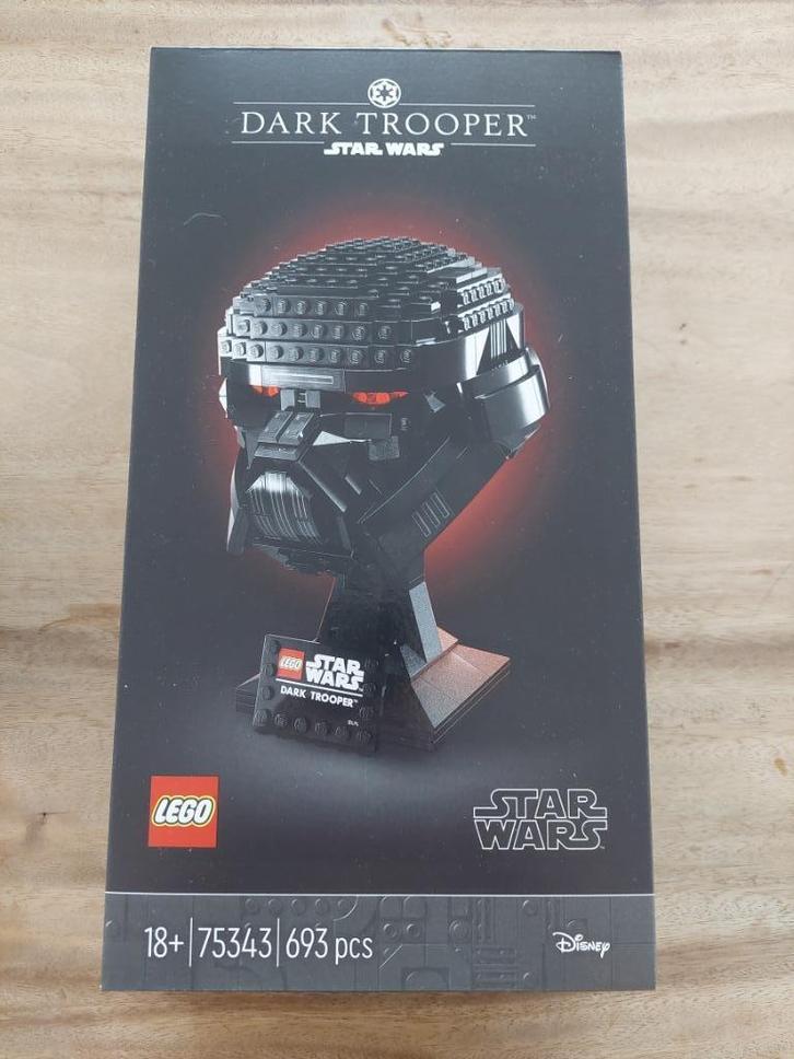 Lego Star Wars 75343 Dark Trooper helm nieuw, Kinderen en Baby's, Speelgoed | Duplo en Lego, Nieuw, Lego, Complete set, Ophalen of Verzenden