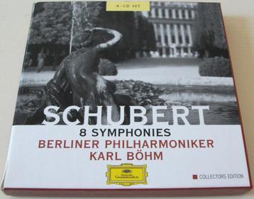 CD *** SCHUBERT *** 4-CD Boxset 8 Symphonies beschikbaar voor biedingen