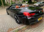 BMW 6-Serie 650I Cabrio 4.4 300KW Aut8 2011 Zwart, Auto's, BMW, Automaat, Achterwielaandrijving, 8 cilinders, Cabriolet