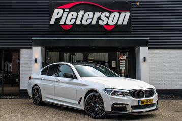 BMW 5-serie 530i M-Sport NAP DEALER OH 360 MEMORY HEAD-UP beschikbaar voor biedingen