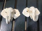 stel metalen kapstokhaken, OLIFANT, Antiek en Kunst, Curiosa en Brocante, Ophalen of Verzenden