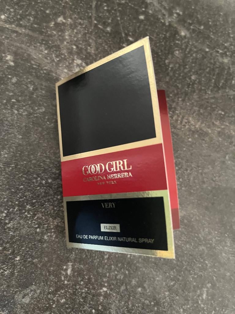 parfum sample nieuw Good Girl, Ophalen of Verzenden, Nieuw