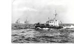 sepia  wijsmuller  uitg exel  boortorens  1969, Verzenden, Zo goed als nieuw, Motorboot, Kaart, Foto of Prent