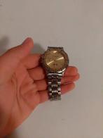 Serinda Heren Polshorloge - Staal goud, Sieraden, Tassen en Uiterlijk, Horloges | Heren, Overige merken, Staal, Gebruikt, Staal