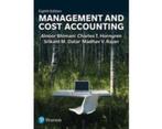 Management and Cost Accounting 9781292436029, Boeken, Studieboeken en Cursussen, Verzenden, Beta, Zo goed als nieuw, HBO