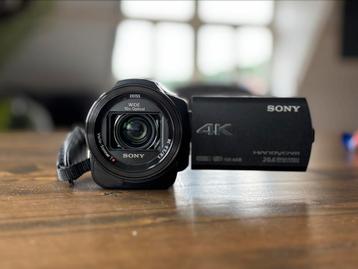 Sony FDR AX-33 professionele 4K videocamera beschikbaar voor biedingen
