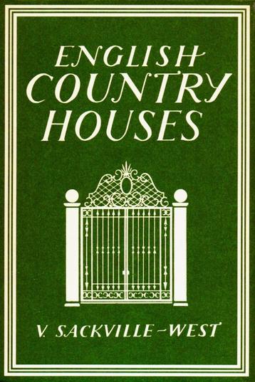 English Country Houses - Vita Sackville-West / 9781853752308 beschikbaar voor biedingen