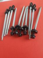 25-200 zwart dakpanplaat sandwichpaneel schroeven 100 mm, Verzenden, Nieuw