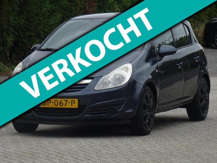 Opel Corsa Verkocht! Verkocht!, Auto's, Opel, Bedrijf, Te koop, Corsa, Benzine, Euro 4, B, Hatchback, Handgeschakeld, Geïmporteerd