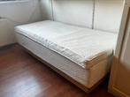 Cocomat bed & dekmatras 200x90 CM, Huis en Inrichting, Slaapkamer | Matrassen en Bedbodems, Ophalen, 90 cm, Eenpersoons, Zo goed als nieuw