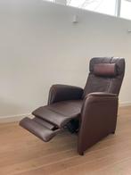 Bruin leer Sta op Stoel, Huis en Inrichting, Stoelen, Ophalen, Gebruikt, Bruin, Leer