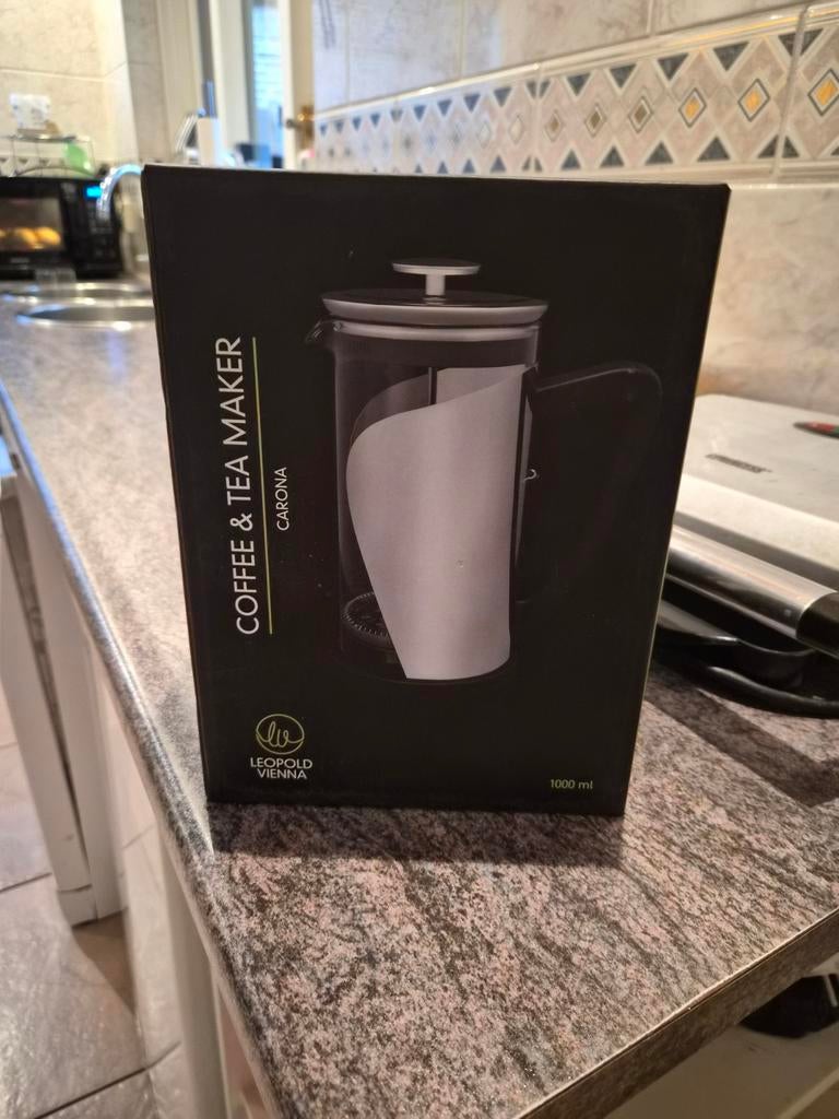 Leopold Vienna Koffie & Thee Maker - Nieuw in doos, Minder dan 50 watt, Overige typen, Nieuw, Ophalen of Verzenden