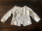 Vintage gebreid vestje helaas 1 gaatje en wat stopwerk, Kinderen en Baby's, Babykleding | Maat 62, Ophalen of Verzenden, Gebruikt