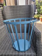 *** NIEUWE METALEN HOUT MAND ***, Ophalen of Verzenden, Nieuw