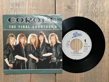 VINYL SINGLE Europe - The Final Countdown beschikbaar voor biedingen