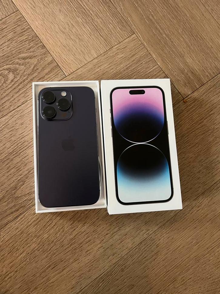iPhone 14 Pro 128GB - Topstaat!, Telecommunicatie, Mobiele telefoons | Apple iPhone, Zo goed als nieuw, 128 GB, Zonder abonnement