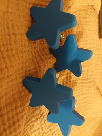 Sterren ladeknopjes blauw - babykamer beschikbaar voor biedingen