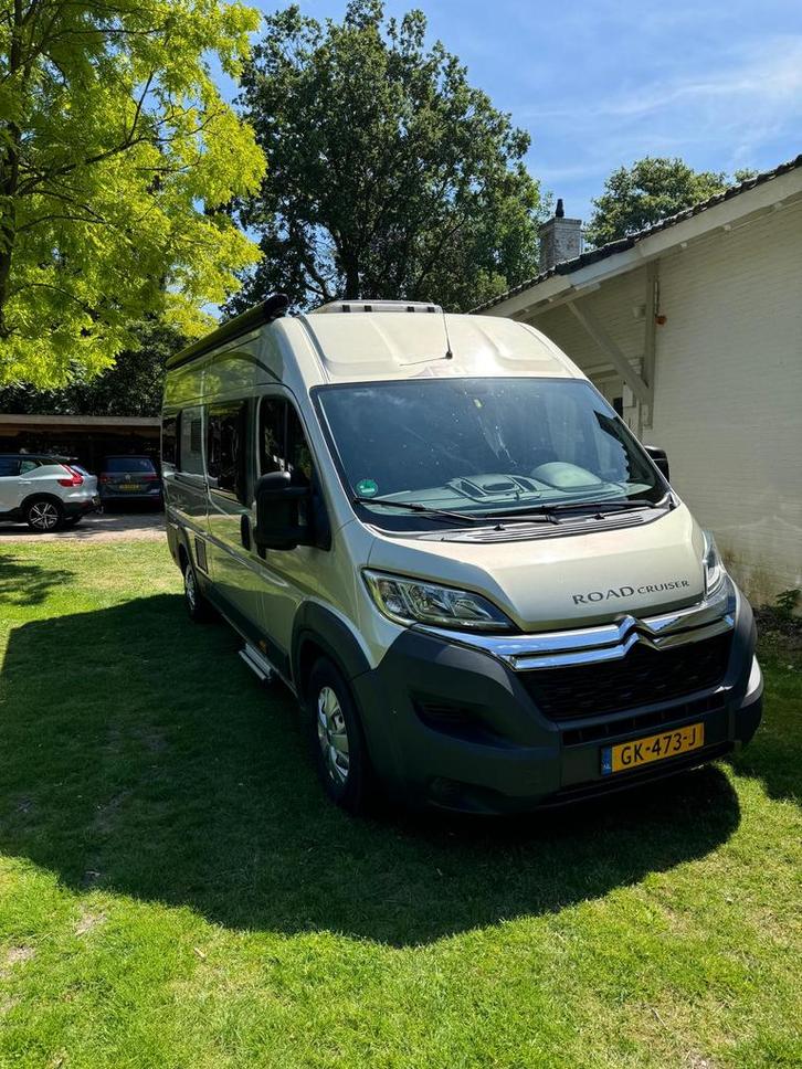 Pössl roadcruiser 2015.lengtebedden, izgst 79.000 km, Caravans en Kamperen, Campers, Particulier, tot en met 3, Buscamper of Camperbus