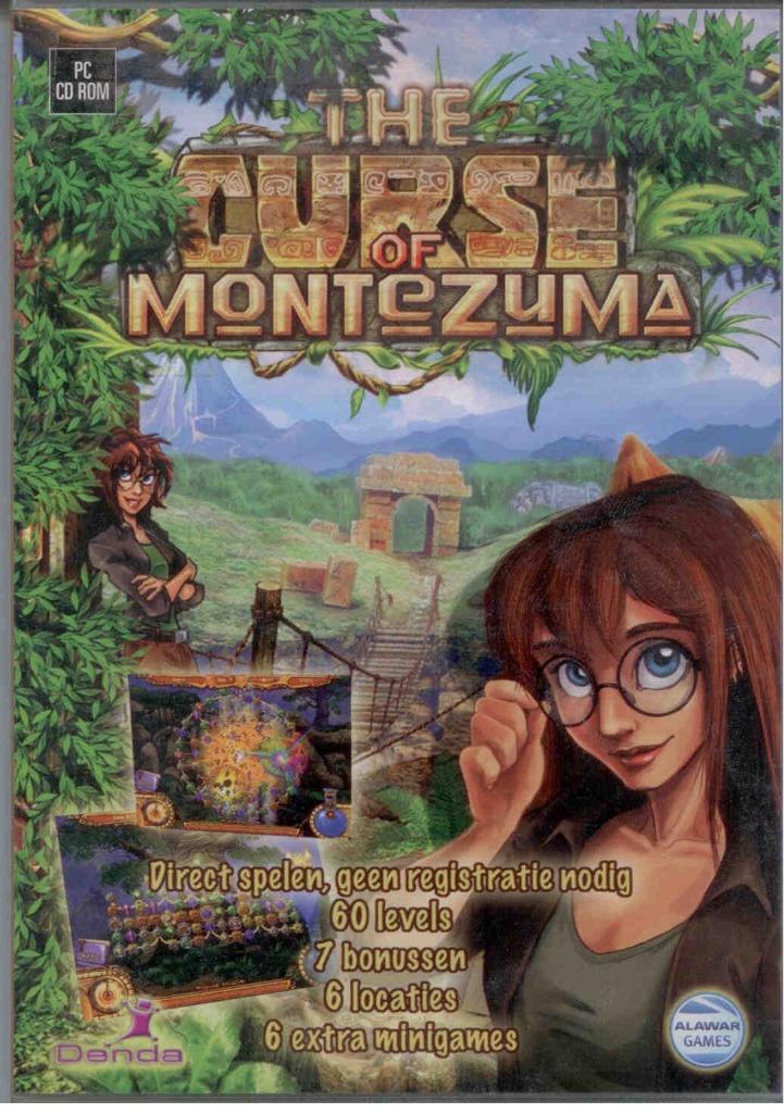 The curse of Montezuma - PC game, Spelcomputers en Games, Games | Pc, Zo goed als nieuw, Avontuur en Actie, 1 speler, Vanaf 12 jaar