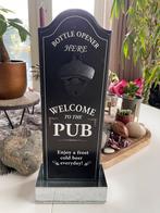 Vintage Flessenopener - Welcome to the Pub, Ophalen of Verzenden