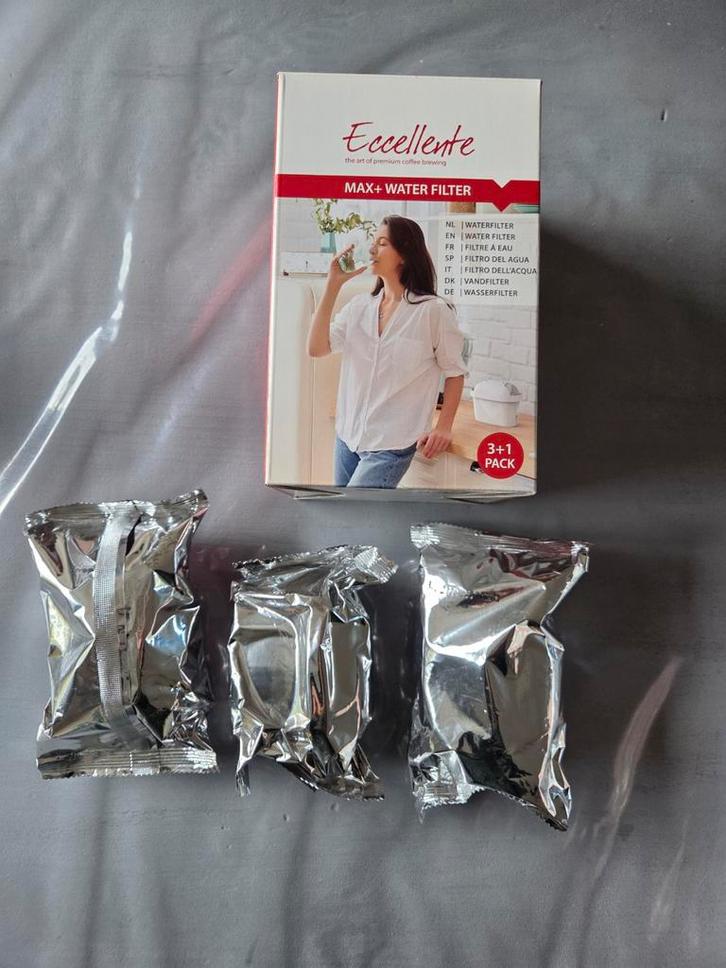 Eccellente Max+ Waterfilter - 7 Stuks, Huis en Inrichting, Keuken | Keukenbenodigdheden, Nieuw, Ophalen of Verzenden